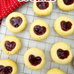 Heart jelly cookies pin
