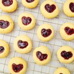 Heart jelly cookies pin