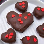 Heart peanut butter bon bons pin
