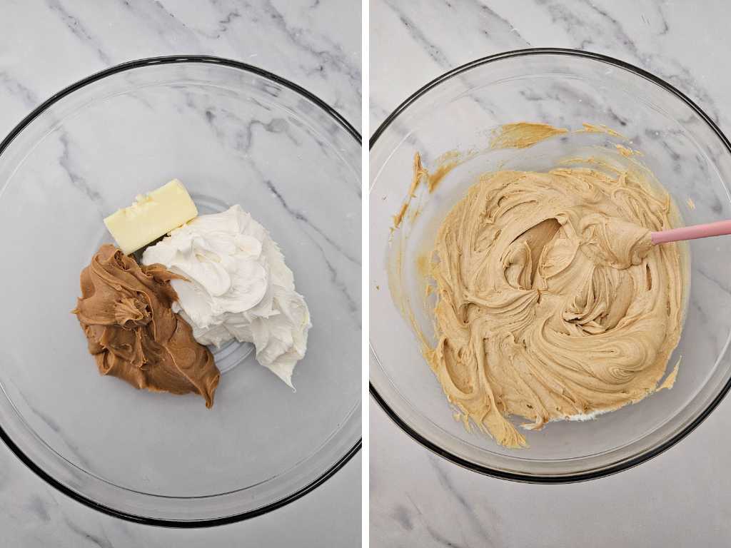 Heart peanut butter bon bons process 1