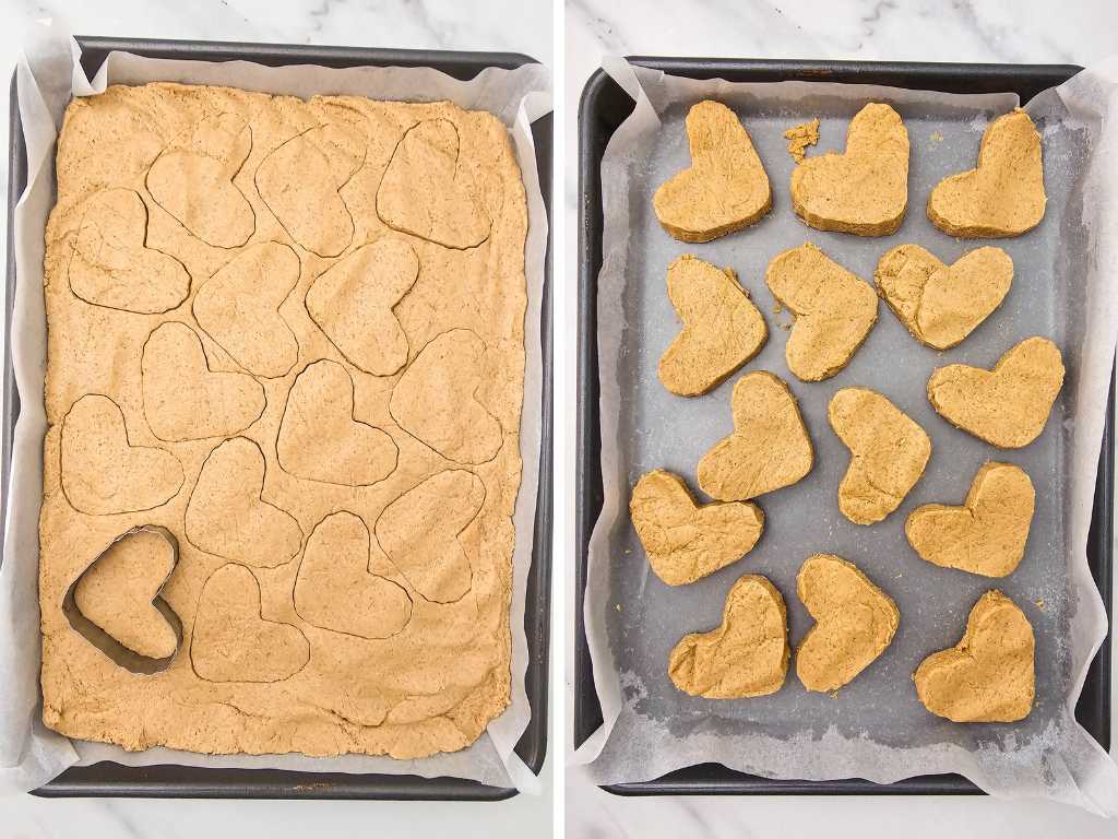 Heart peanut butter bon bons process 5