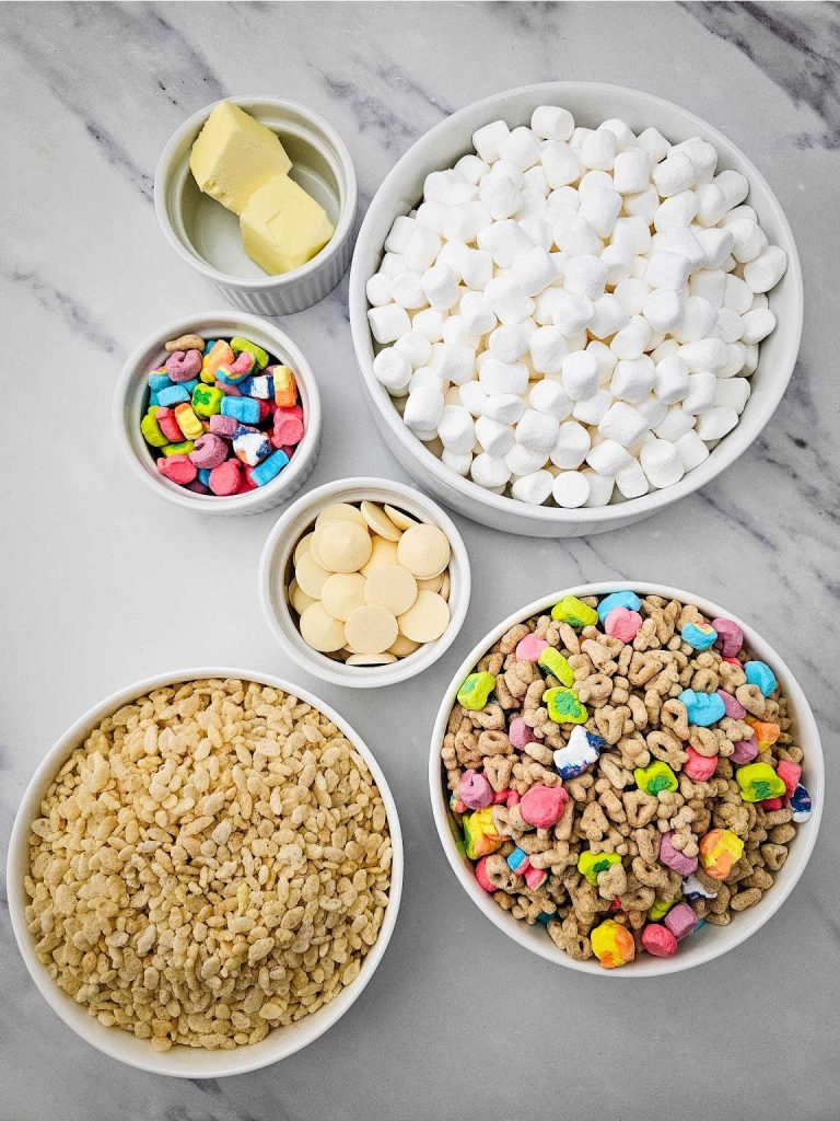 Lucky Charms Rice Krispie Treats ingredients