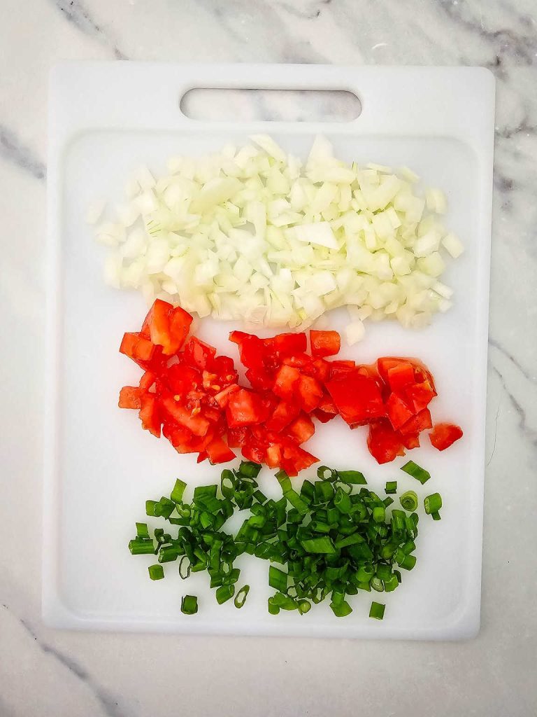 Mexican tater tot casserole process 2