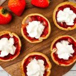 Mini strawberry pies pin