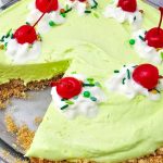 Shamrock shake pie