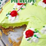 Shamrock shake pie pin