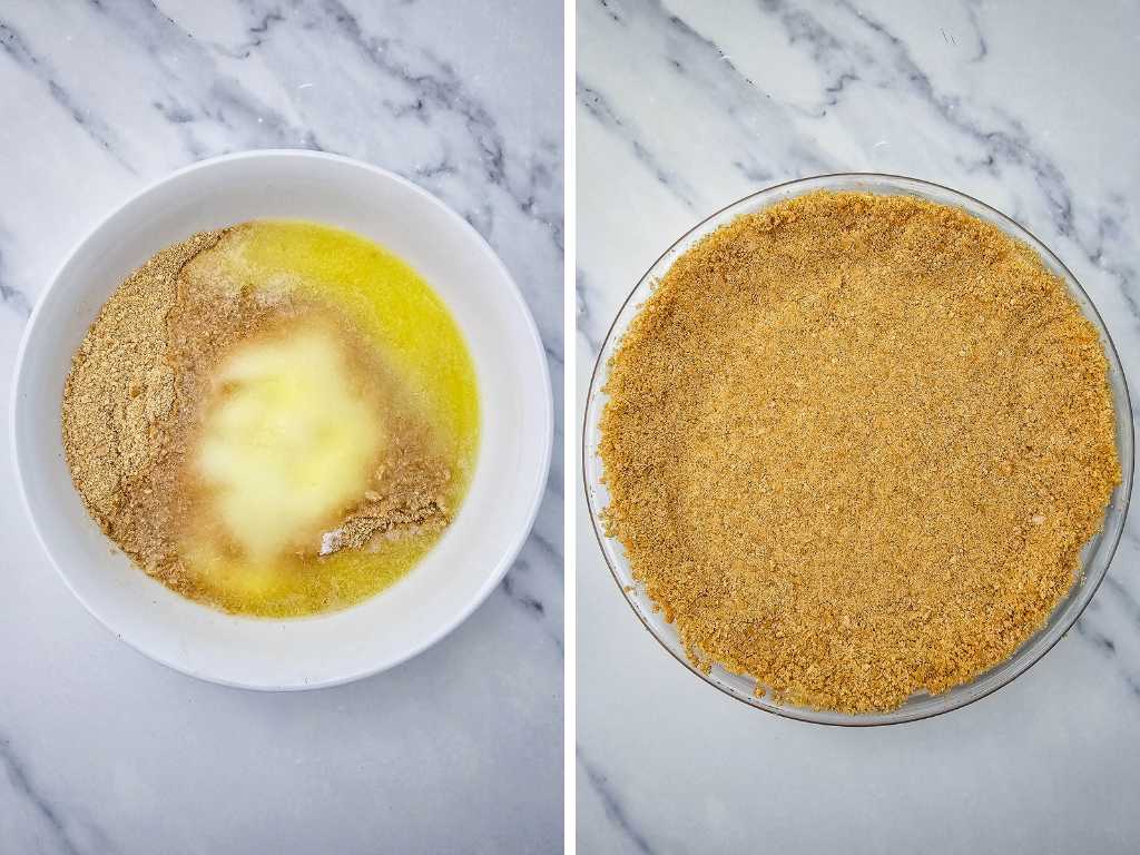 Shamrock shake pie process 2