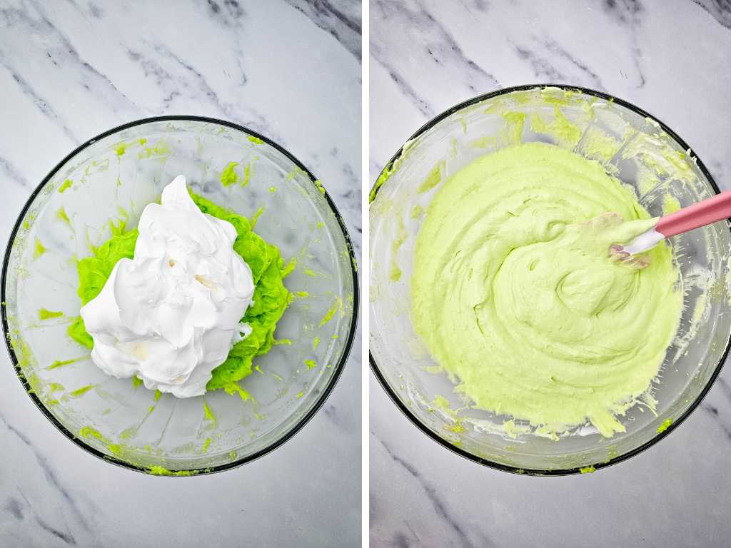 Shamrock shake pie process 4