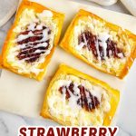 Strawberry Danish pin