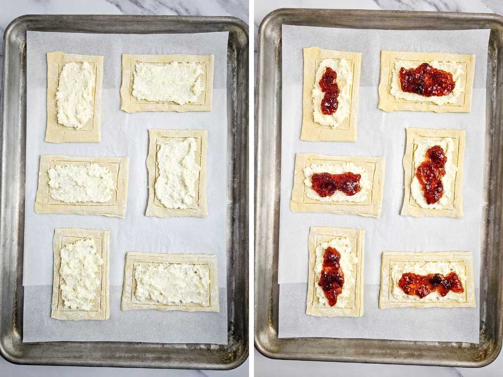 Strawberry Danish process 4