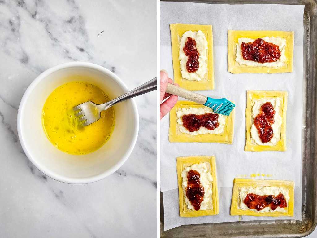 Strawberry Danish process 5