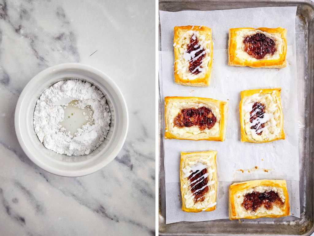 Strawberry Danish process 7