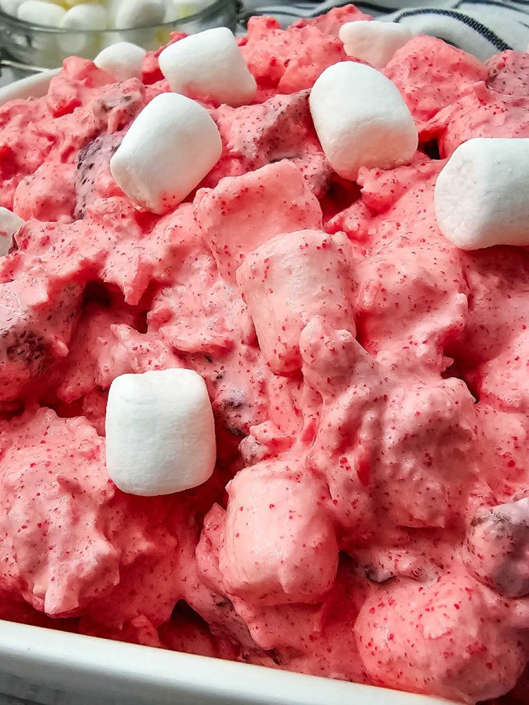 Strawberry fluff salad