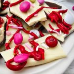 Valentine’s chocolate bark