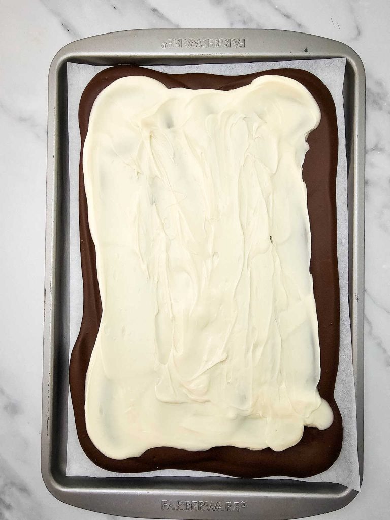 Valentine’s chocolate bark process 5