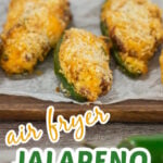 Air fryer jalapeno poppers pin