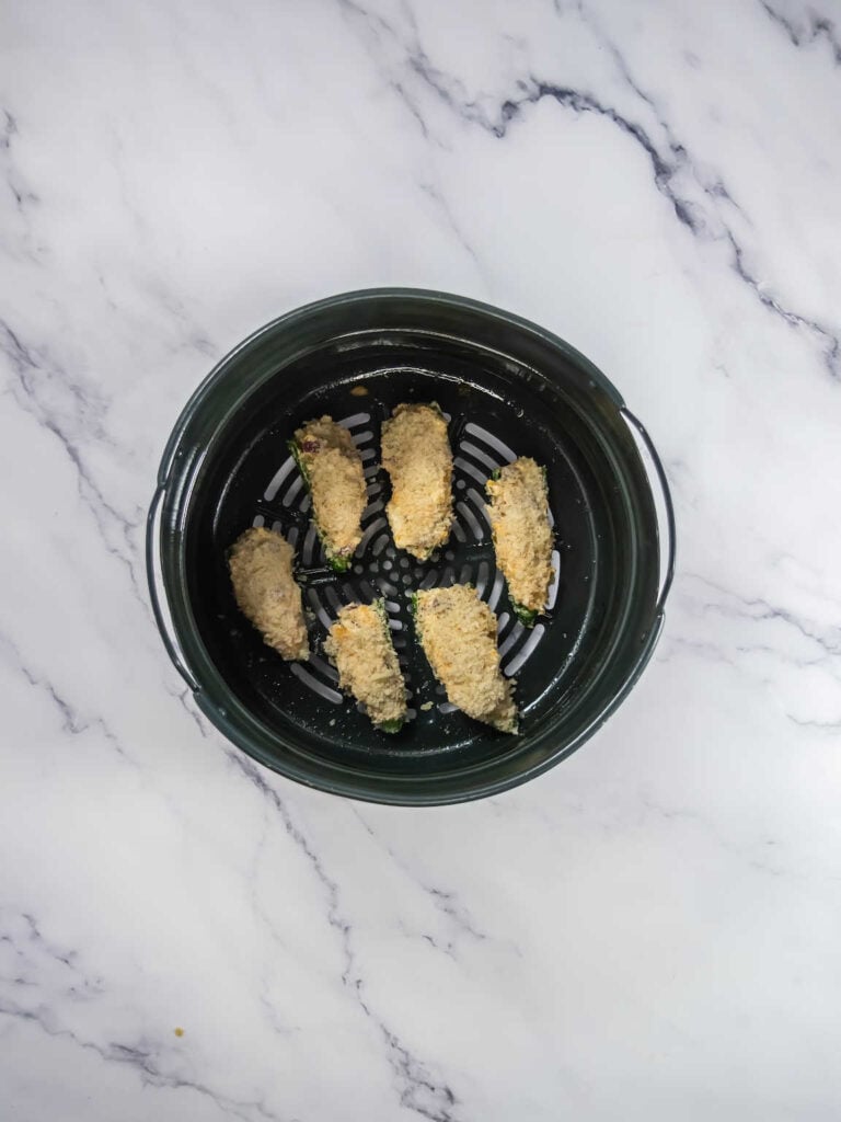 Air fryer jalapeno poppers process 7