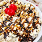 Banana split fluff salad