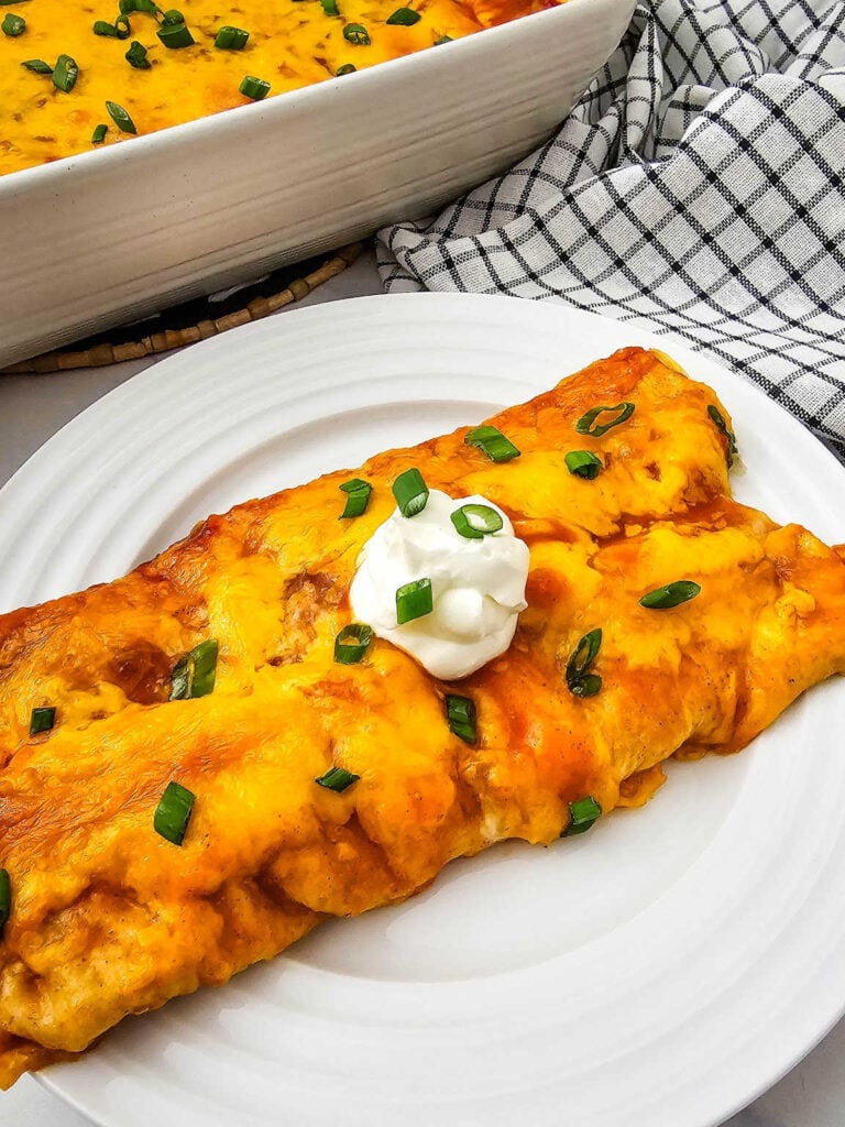 Cheesy Chicken Enchiladas