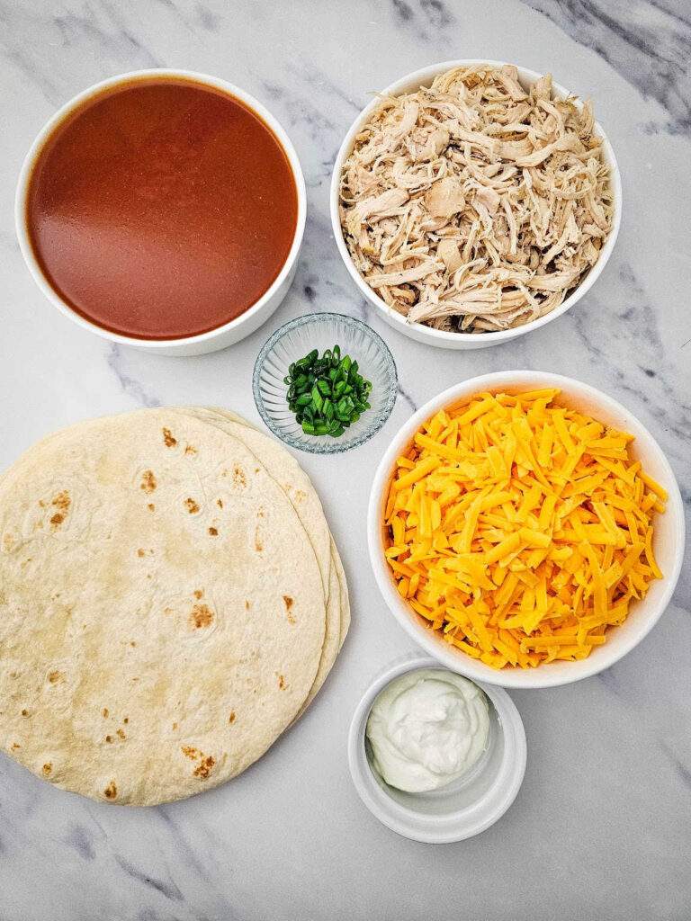 Cheesy Chicken Enchiladas ingredients