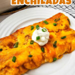 Cheesy Chicken Enchiladas pin