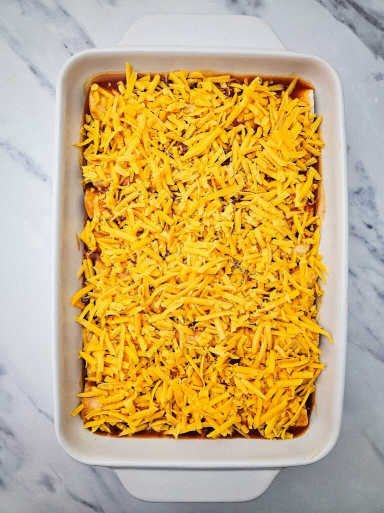 Cheesy Chicken Enchiladas process 7