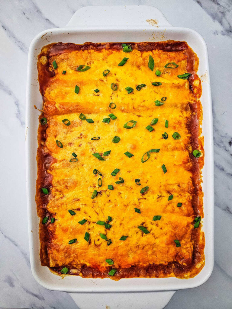 Cheesy Chicken Enchiladas process 8