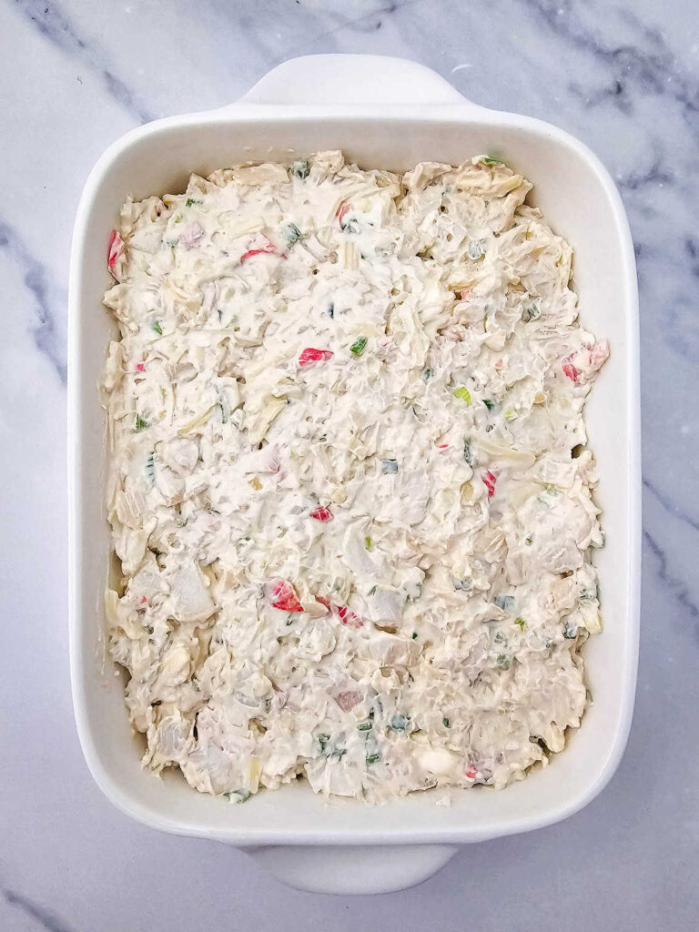 Crab Rangoon Dip process 4