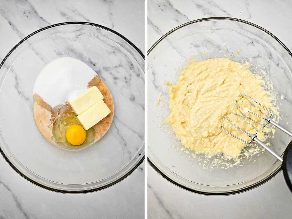 Easter blossom cookies process 2