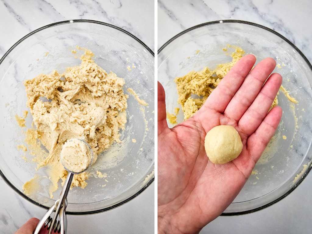 Easter blossom cookies process 5