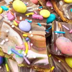 Easter chocolate cracker bark pin