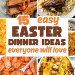 Easter dinner ideas pin