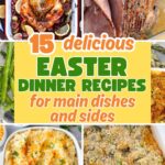 Easter dinner ideas pin
