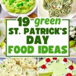 Green St. Patrick's Day food ideas pin