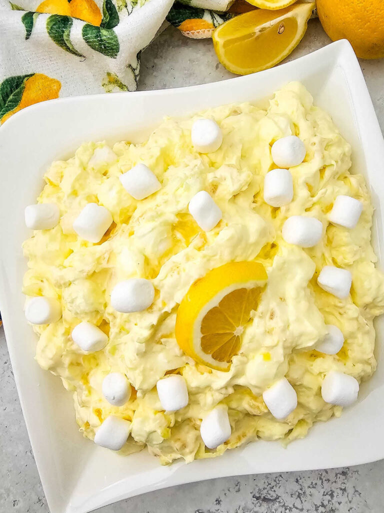 Lemon fluff salad