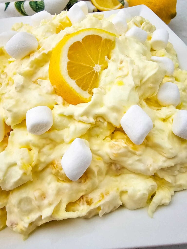 Lemon fluff salad