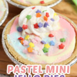 Pastel Mini Jello Pies pin
