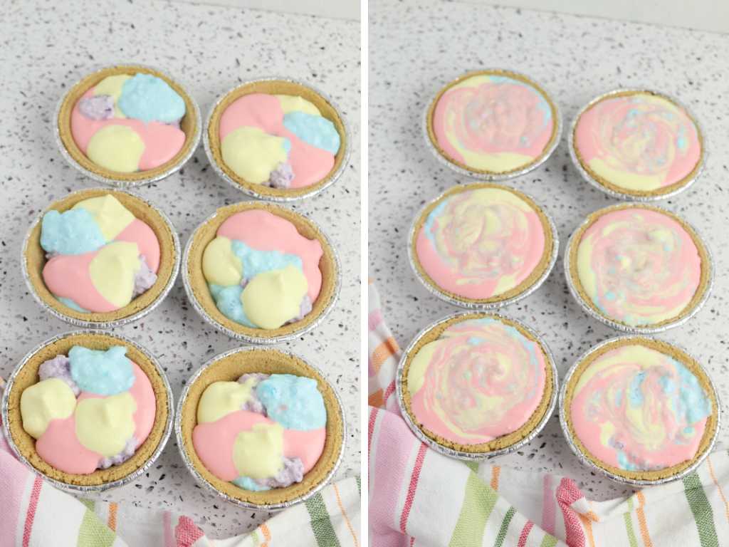 Pastel Mini Jello Pies process 5