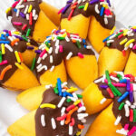 Rainbow sprinkles fortune cookies pin