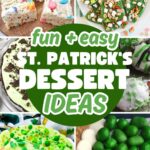 St. Patrick's Day desserts pin