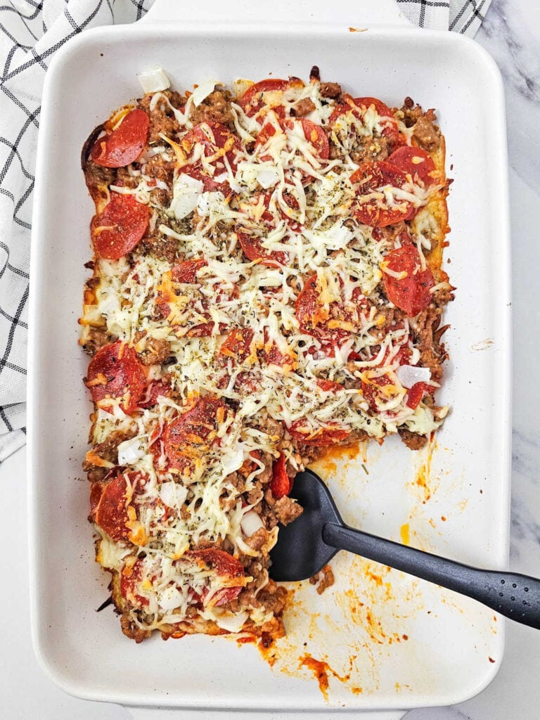Bubble up pizza casserole
