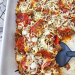 Bubble up pizza casserole pin