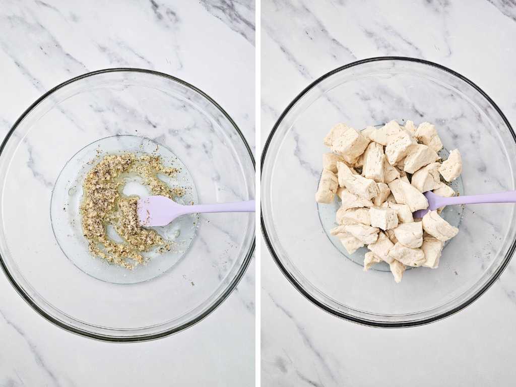 Bubble up pizza casserole process 3