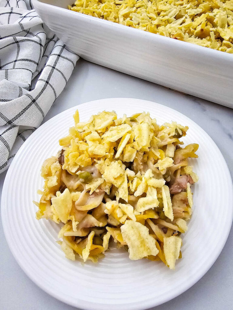 Classic tuna casserole