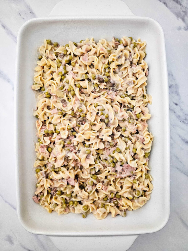 Classic tuna casserole process 5