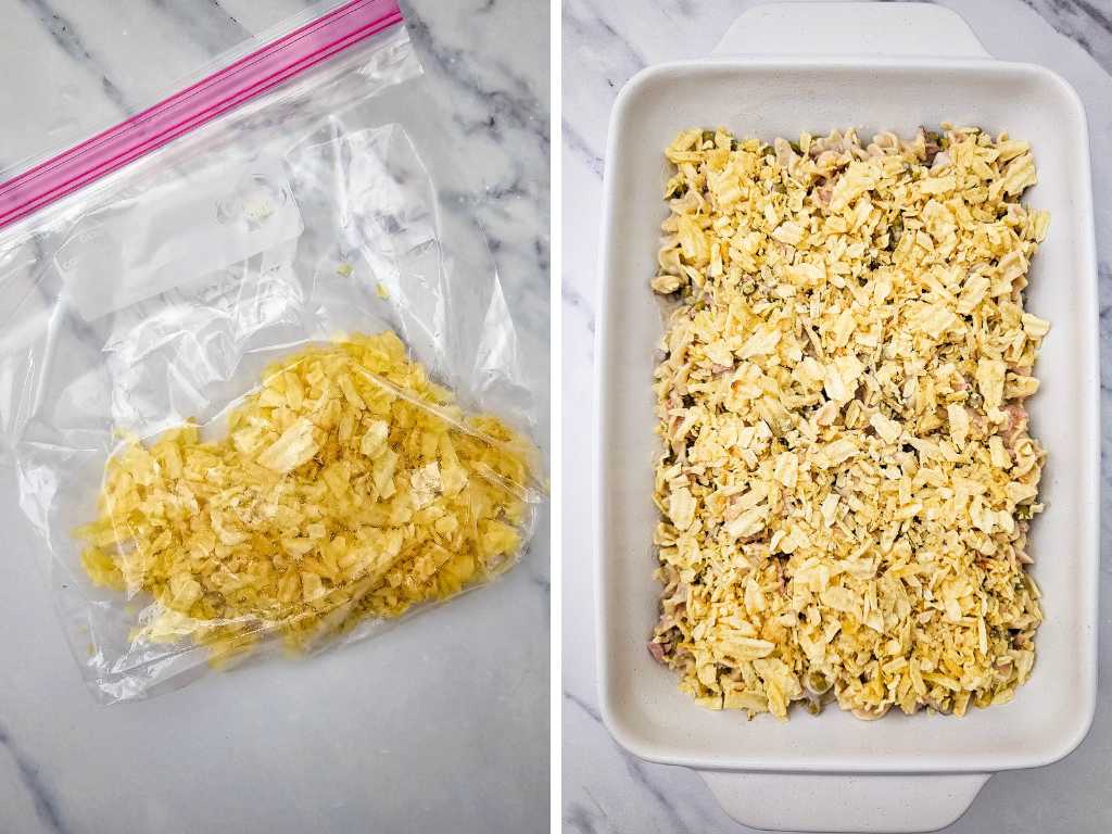 Classic tuna casserole process 6