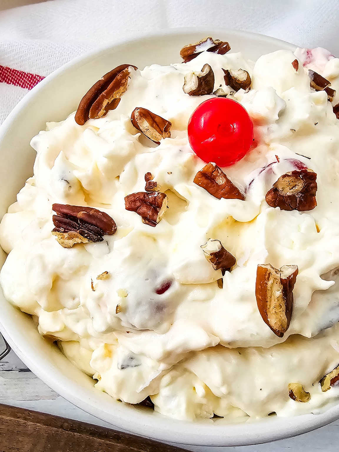 Pineapple fluff salad