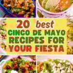 Cinco de Mayo party food ideas pin.