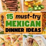 Mexican dinner recipes pin