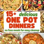 One pot dinners pin